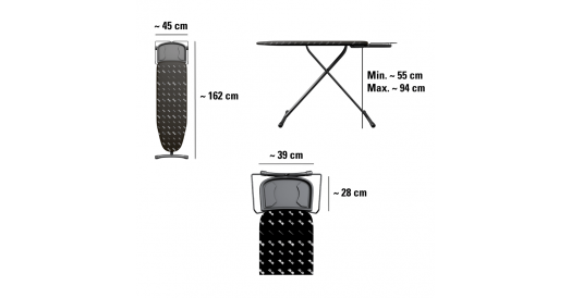 Deska do prasowania Comfort Glasses