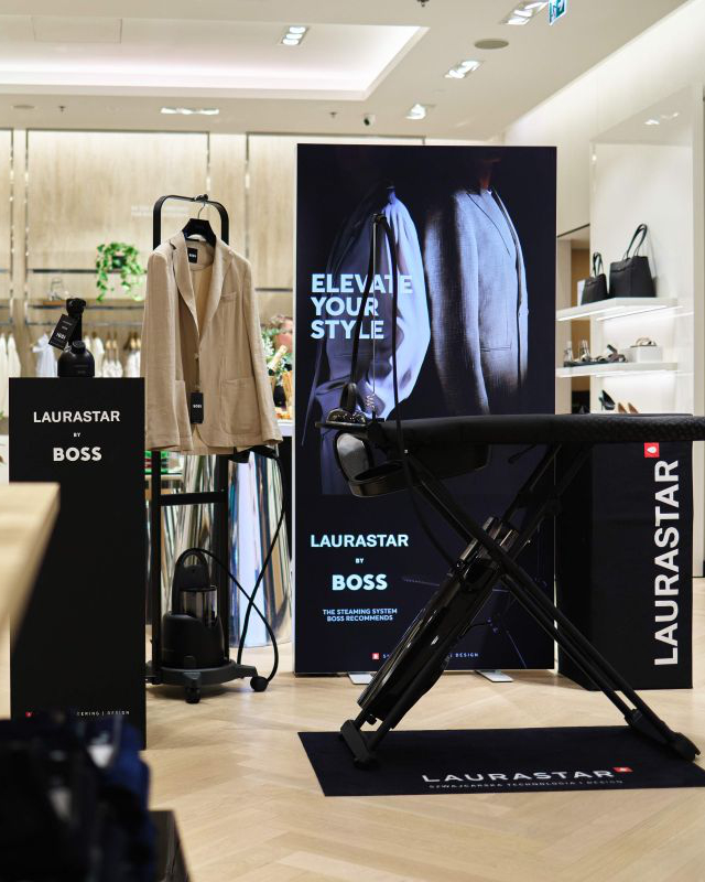 Laurastar x BOSS Experience Day w Złotych Tarasach. Moda premium spotkała się z technologią pielęgnacji tkanin